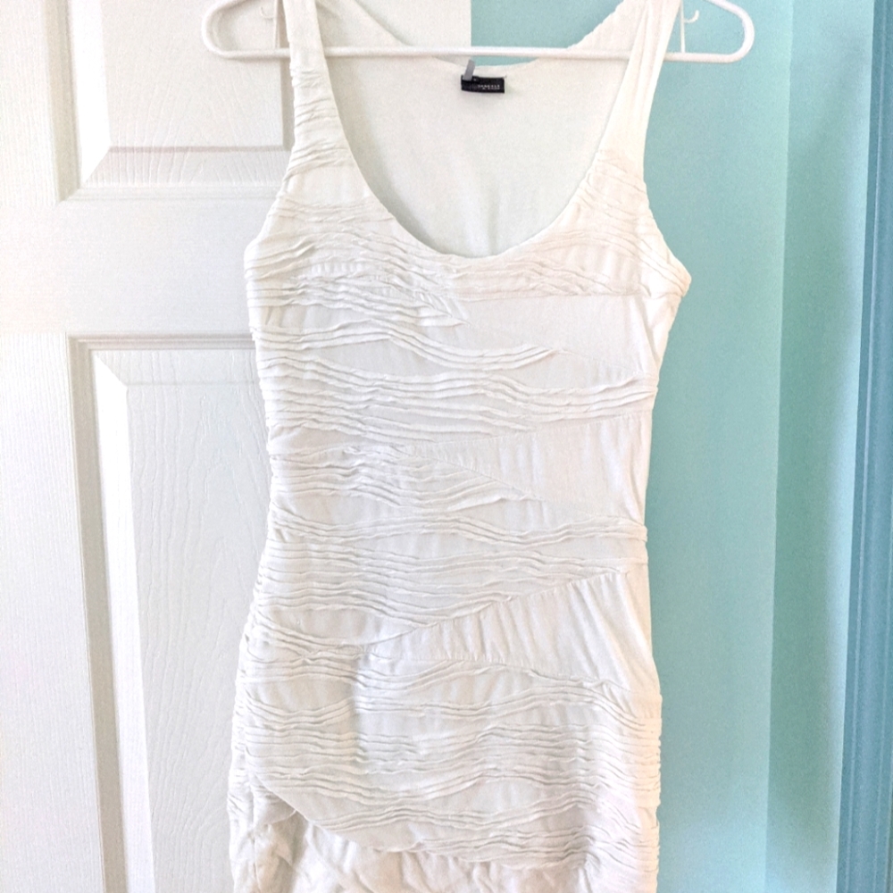 Sparkle & Fade Urban Outfitters white dress small